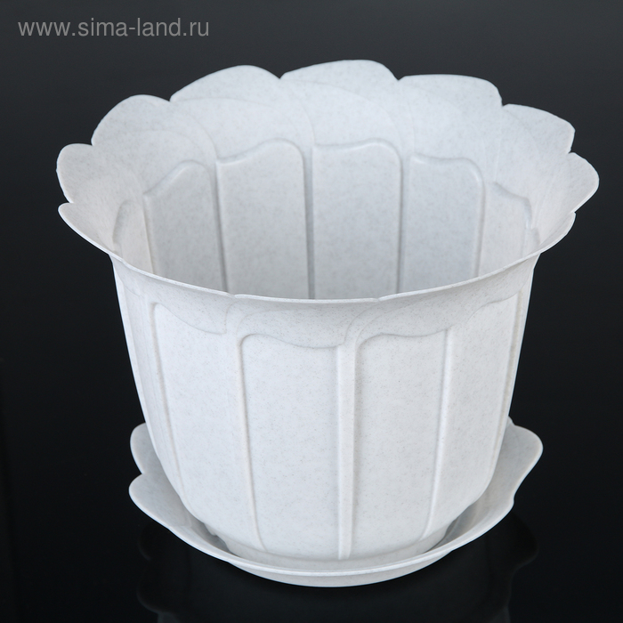 Кашпо с поддоном Laura, 7 л, цвет МИКС
Кашпо с поддоном Laura, 7 л, цвет МИКС