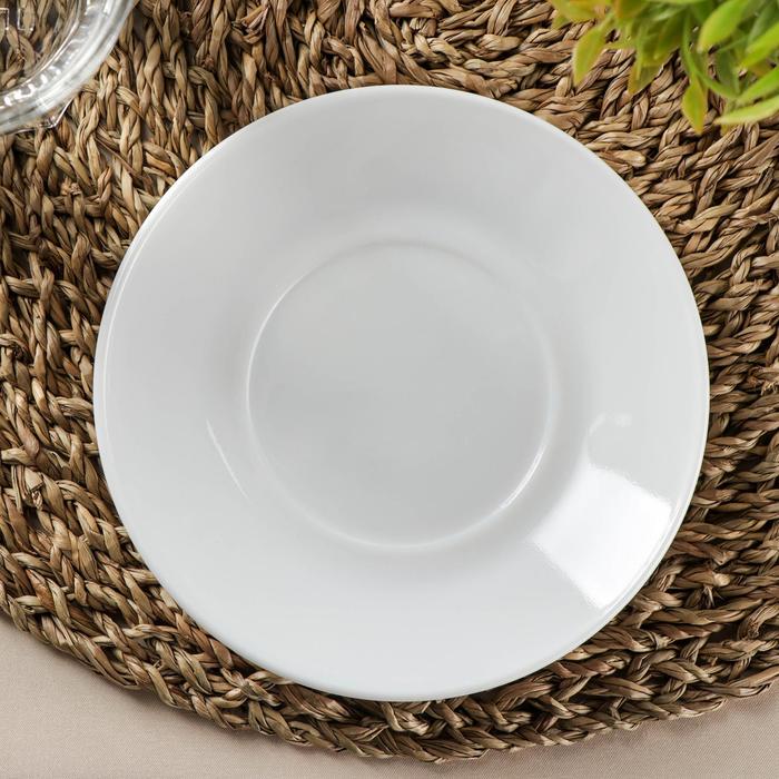 Блюдце, d=14 см, цвет белый
Блюдце, d=14 см, цвет белый