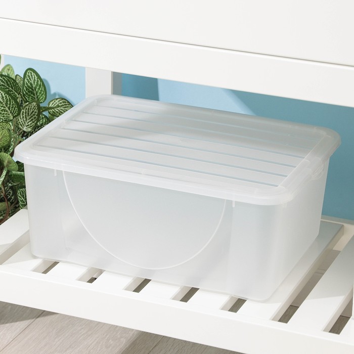 Контейнер для хранения с крышкой 9,6 л, 38×27,5×15 см, цвет МИКС
Контейнер для хранения с крышкой 9,6 л, 38×27,5×15 см, цвет МИКС