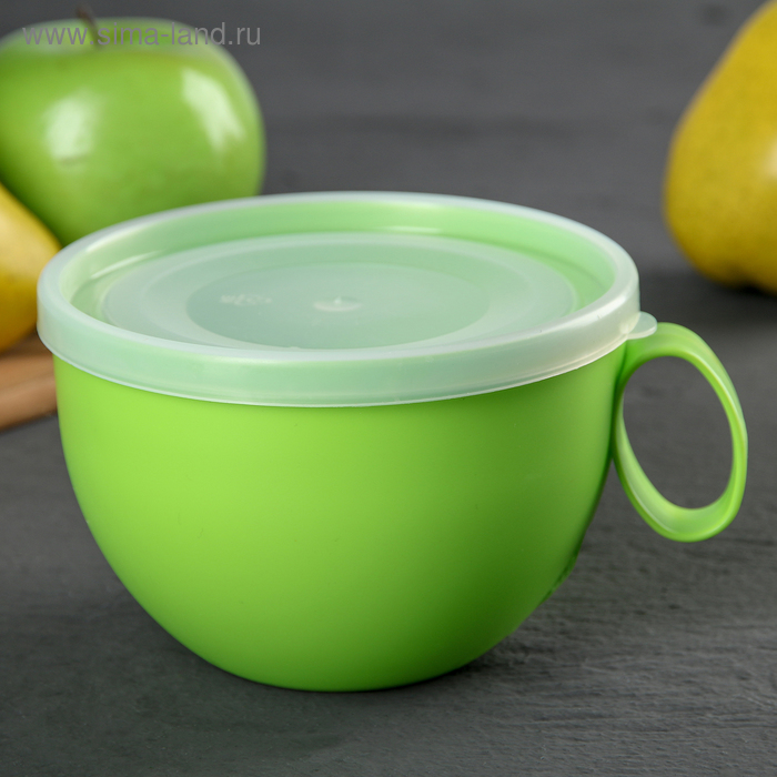 Чашка с крышкой, 0,5 л, цвет МИКС
Чашка с крышкой, 0,5 л, цвет МИКС