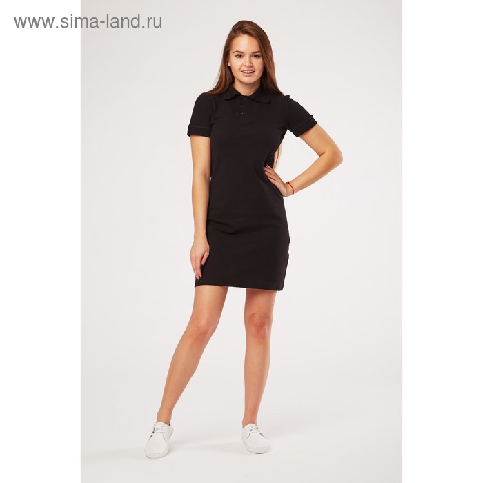 Платья Поло Черные