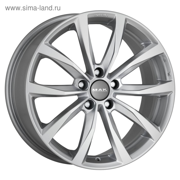 Диск литой MAK Wolf 7.5x18 5x114.3 ET38 d76 Silver
Диск литой MAK Wolf 7.5x18 5x114.3 ET38 d76 Silver