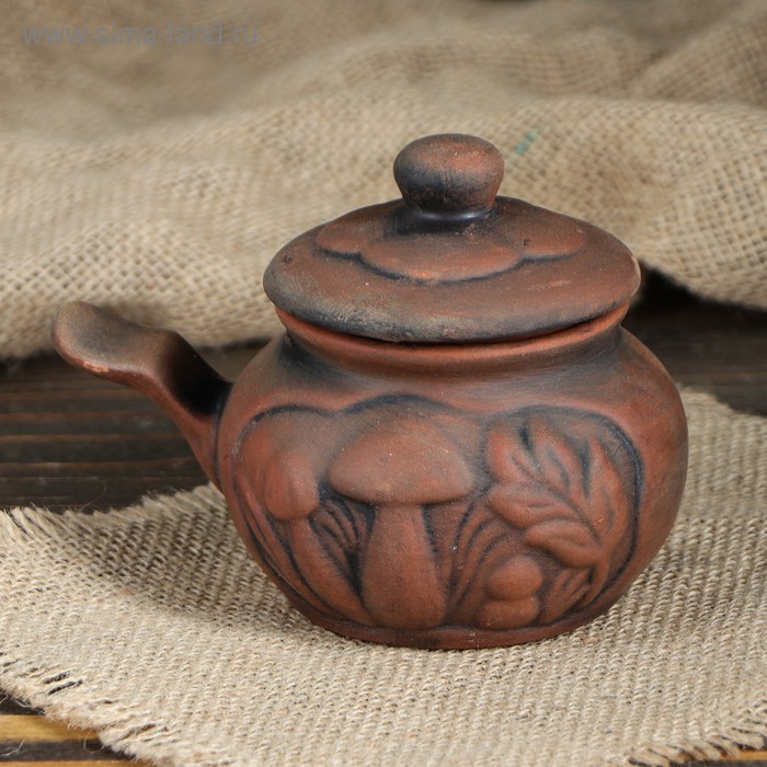 Кокотница "Гриб", красная глина, 0.3 л
Кокотница "Гриб", красная глина, 0.3 л