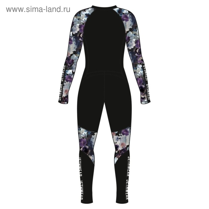 фото Моносьют jethwear onesie, размер m, чёрный, серый