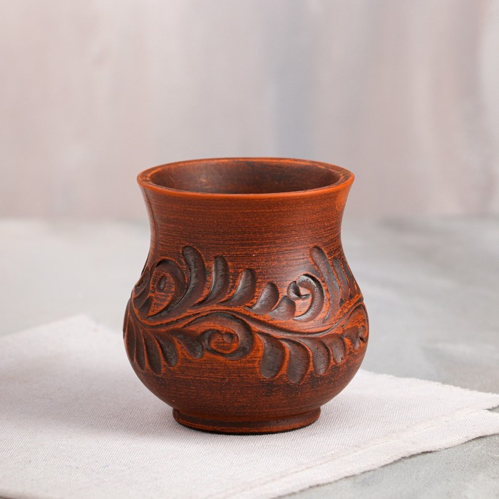 Стакан "Бархат", декор, красная глина, 0.5 л
Стакан "Бархат", декор, красная глина, 0.5 л