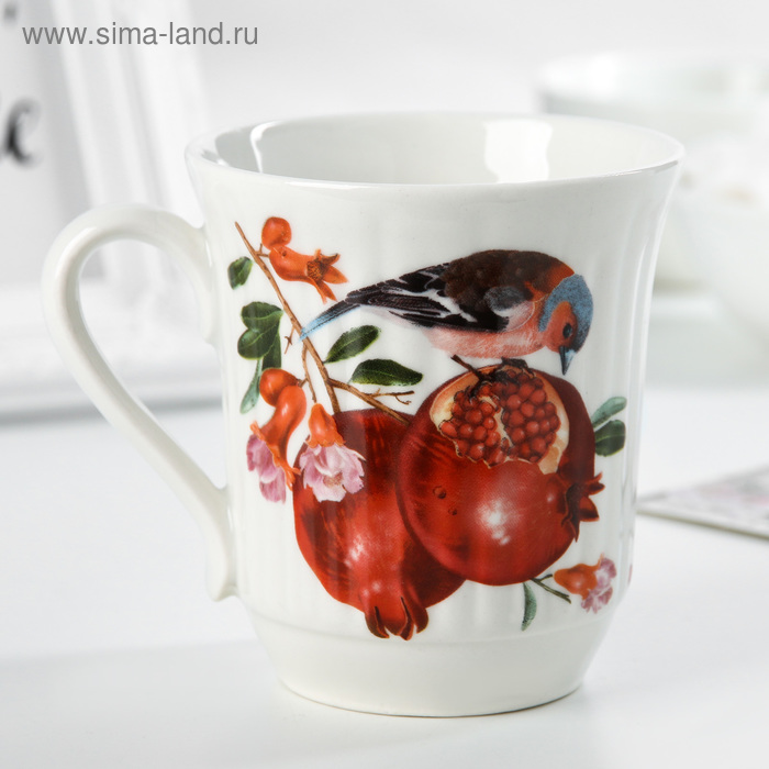 Кружка «Птица на гранате», 250 мл
Кружка «Птица на гранате», 250 мл
