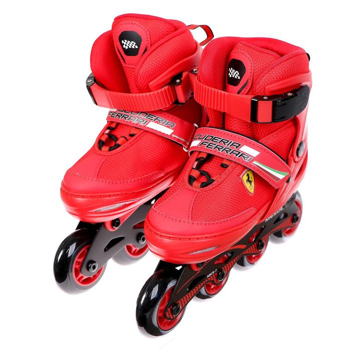 Роликовые коньки FERRARI р. 34-37, колеса PU, ABEC 7, цвет красный
Роликовые коньки FERRARI р. 34-37, колеса PU, ABEC 7, цвет красный