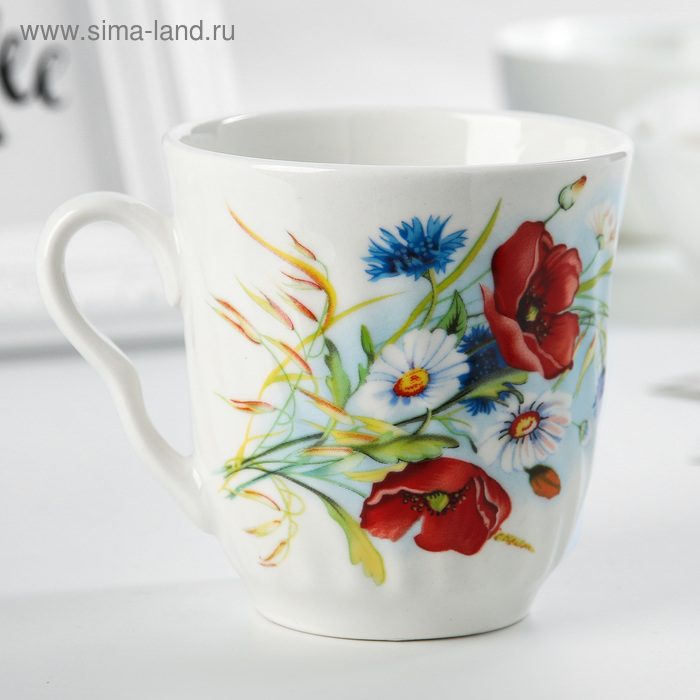 Кружка «Полевой букет», 200 мл
Кружка «Полевой букет», 200 мл