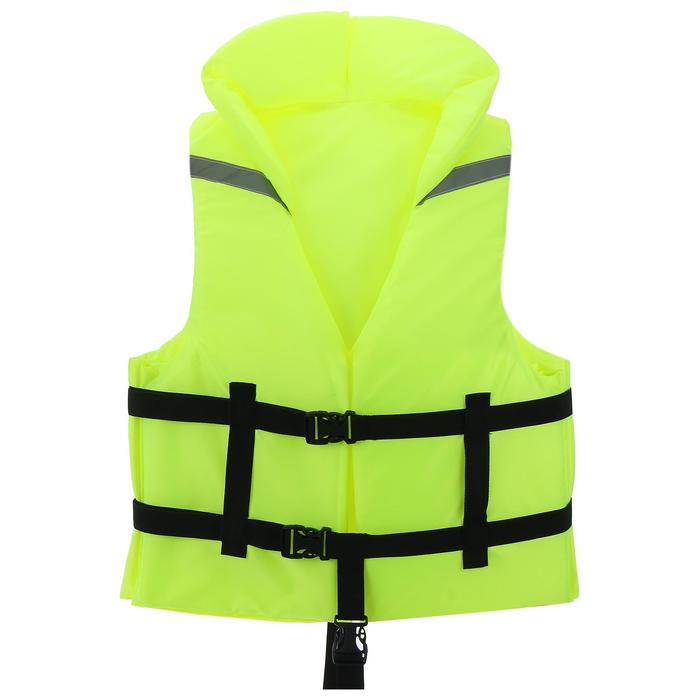Жилет страховочный с подголовником, размер 48-54, цвет жёлтый
Жилет страховочный с подголовником, размер 48-54, цвет жёлтый