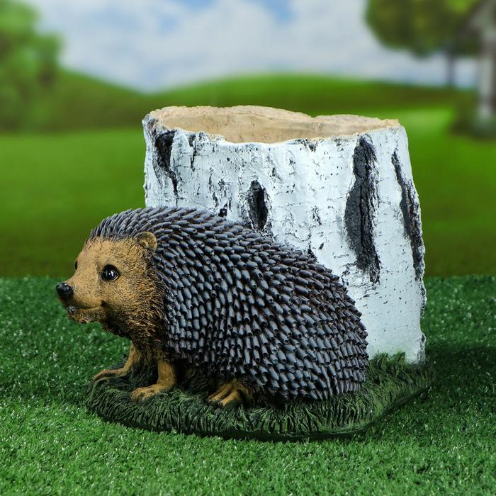 Кашпо "Пень с ёжиком'', разноцветный, 7 л
Кашпо "Пень с ёжиком'', разноцветный, 7 л