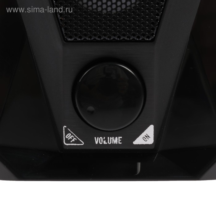 фото Компьютерные колонки 2.0 qumo blade as001, 15 вт, подсветка, черные