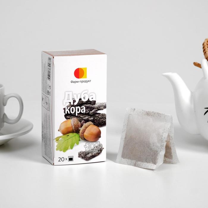 Фиточай травяной «Дуба кора», 20 фильтр-пакетов по 1,5 г.
Фиточай травяной «Дуба кора», 20 фильтр-пакетов по 1,5 г.