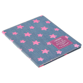 Дневник универсальный для 1-11 классов Pink stars on the jeans, твёрдая обложка, шелкография, ляссе, блок 80 г/м²
Дневник универсальный для 1-11 классов Pink stars on the jeans, твёрдая обложка, шелкография, ляссе, блок 80 г/м²