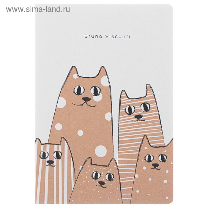 Тетрадь 40 листов клетка сшивной CAT'S COMPANY, обложка мелованный картон, матовая ламинация, ламинация Soft Touch, тонированный блок 70 г/м²
Тетрадь 40 листов клетка сшивной CAT'S COMPANY, обложка мелованный картон, матовая ламинация, ламинация Soft Touch, тонированный блок 70 г/м²