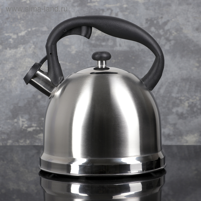 Чайник со свистком «Сильвер», 3 л, капсульное дно, индукция
Чайник со свистком «Сильвер», 3 л, капсульное дно, индукция