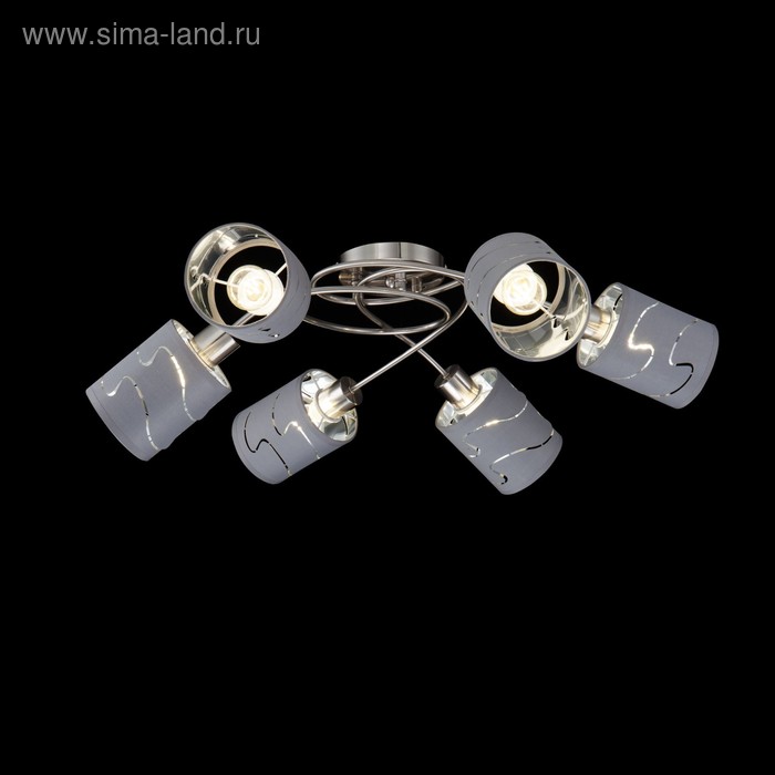 Люстра Joell 6x60Вт E14 никель
Люстра Joell 6x60Вт E14 никель