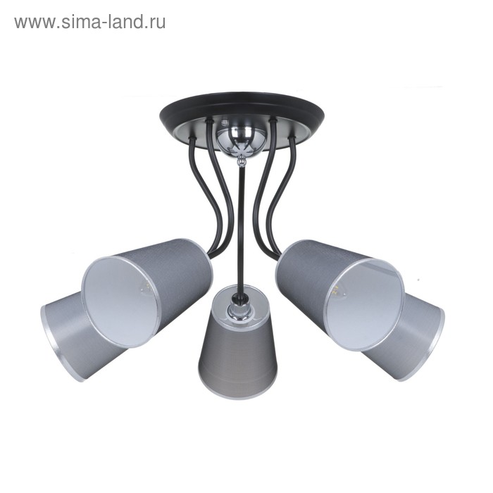 Люстра Odri 5x40Вт E14 чёрный
Люстра Odri 5x40Вт E14 чёрный