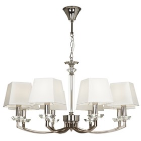 Люстра Chandler, 8x40Вт E14 хром
Люстра Chandler, 8x40Вт E14 хром
