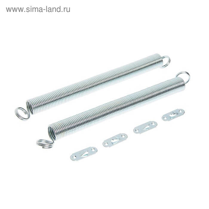 Пружина дверная ТУНДРА, покрытие цинк, D=30 мм, L=300 мм, 2 шт.
Пружина дверная ТУНДРА, покрытие цинк, D=30 мм, L=300 мм, 2 шт.