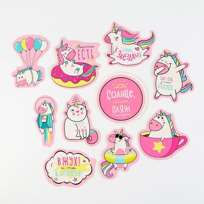 Наклейки «Единорожкины приключения», 8 × 8 см
Наклейки «Единорожкины приключения», 8 × 8 см