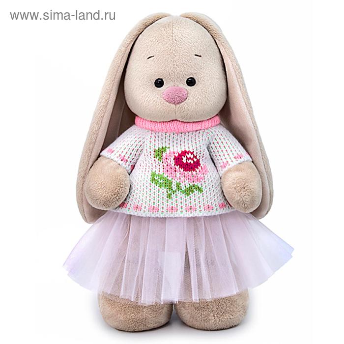 Мягкая игрушка «Зайка Ми» в жаккардовом свитере и юбке 25 см 
Мягкая игрушка «Зайка Ми» в жаккардовом свитере и юбке 25 см