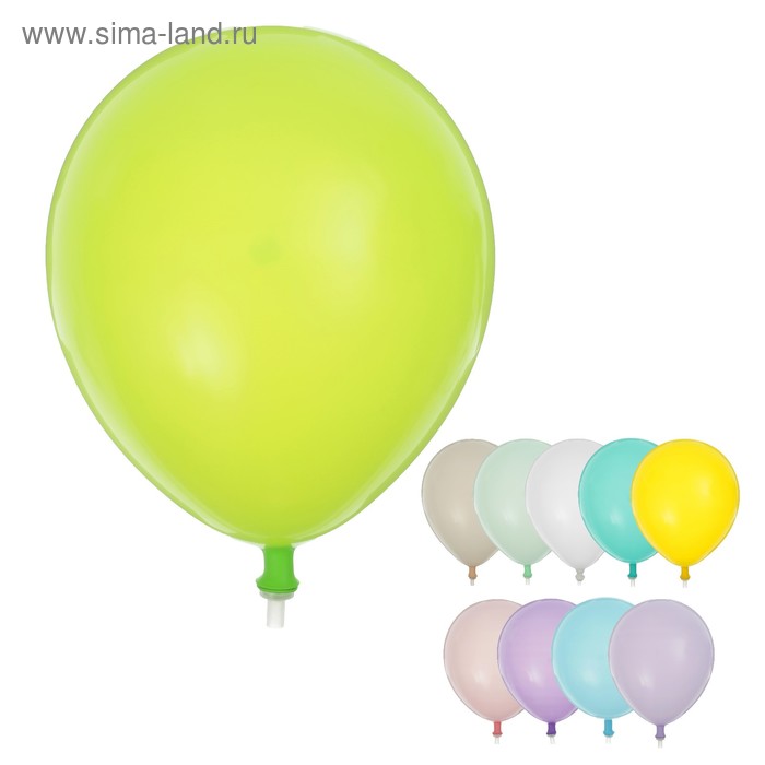 Шар латексный 12" «Макарун», световой, набор 5 шт., цвет МИКС
Шар латексный 12" «Макарун», световой, набор 5 шт., цвет МИКС
