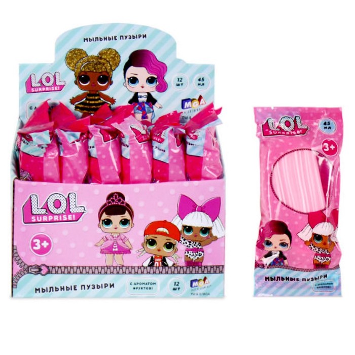 Мыльные пузыри «LOL эскимо», с ароматом, на палочке, 45 мл
Мыльные пузыри «LOL эскимо», с ароматом, на палочке, 45 мл