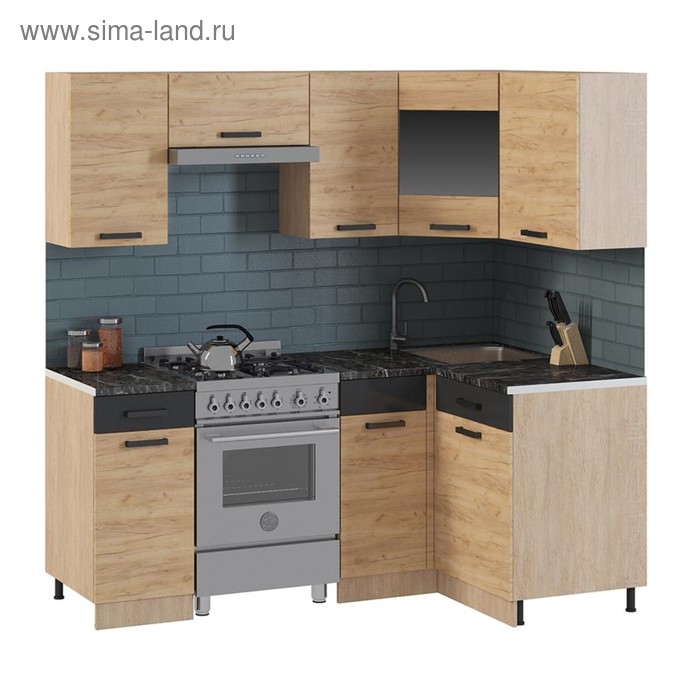 Кухонный гарнитур Алиса № 17 Дуб сонома/Дуб золотой
Кухонный гарнитур Алиса № 17 Дуб сонома/Дуб золотой