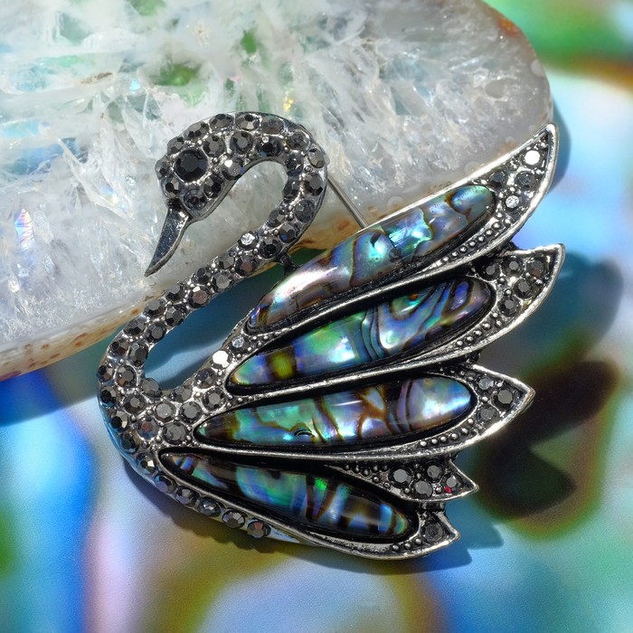 Брошь "Галиотис" лебедь
Брошь "Галиотис" лебедь