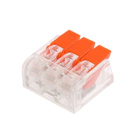 Строительно-монтажная клемма Luazon Lighting СК-221-413, 32А, 0.2-4 мм2, 3 отверстия, 4 шт.
Строительно-монтажная клемма Luazon Lighting СК-221-413, 32А, 0.2-4 мм2, 3 отверстия, 4 шт.