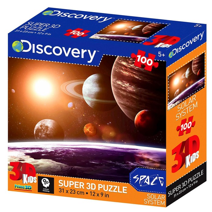 3D Пазл «В космосе», 100 элементов
3D Пазл «В космосе», 100 элементов