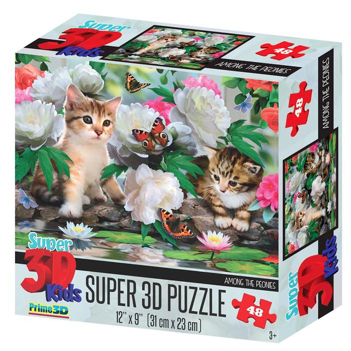 3D Пазл «Среди пионов», 48 элементов
3D Пазл «Среди пионов», 48 элементов