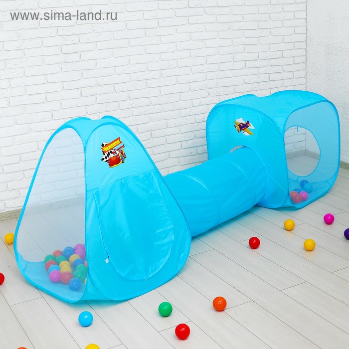Детская палатка с тоннелем «Чемпион» + шарики 90 шт.
Детская палатка с тоннелем «Чемпион» + шарики 90 шт.