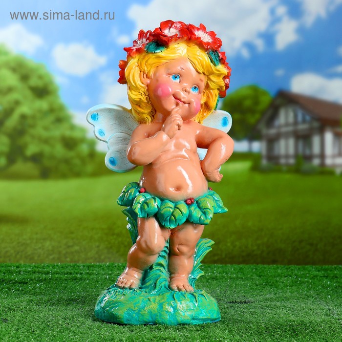 Садовая фигура "Маленькая фея" 42х22см
Садовая фигура "Маленькая фея" 42х22см