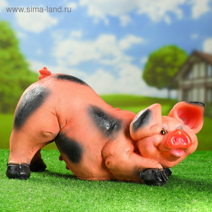 Садовая фигура "Свинка игривая" 23см
Садовая фигура "Свинка игривая" 23см