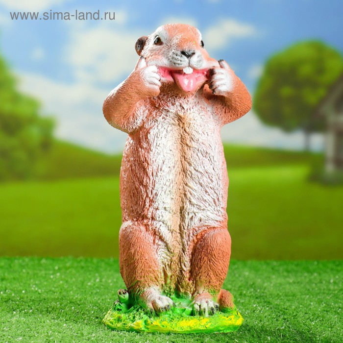 Садовая фигура "Веселый бурундук" 27 см
Садовая фигура "Веселый бурундук" 27 см