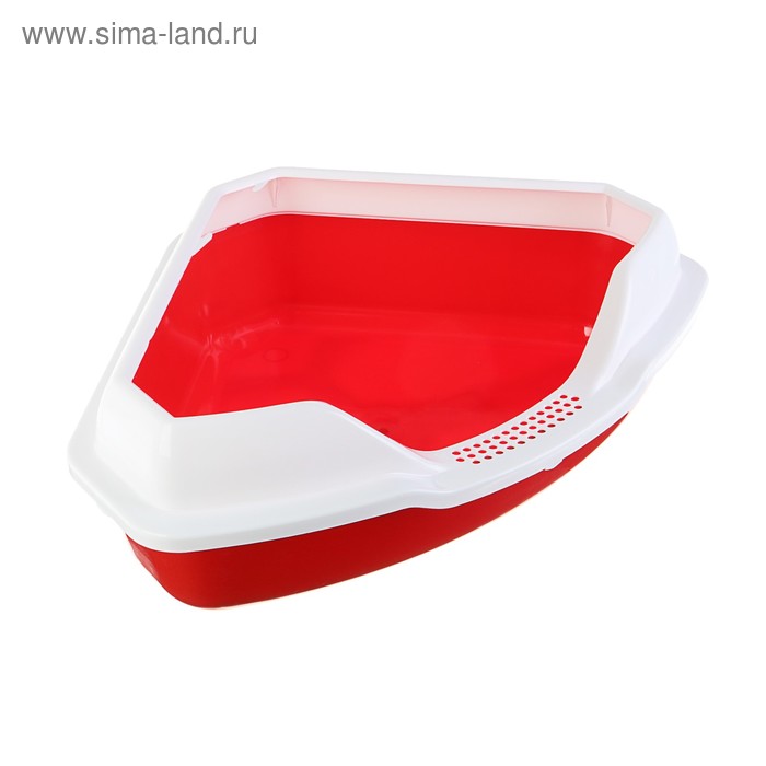 Туалет треугольный "Айша" с бортом 56 х 42 х 17 см, красный
Туалет треугольный "Айша" с бортом 56 х 42 х 17 см, красный