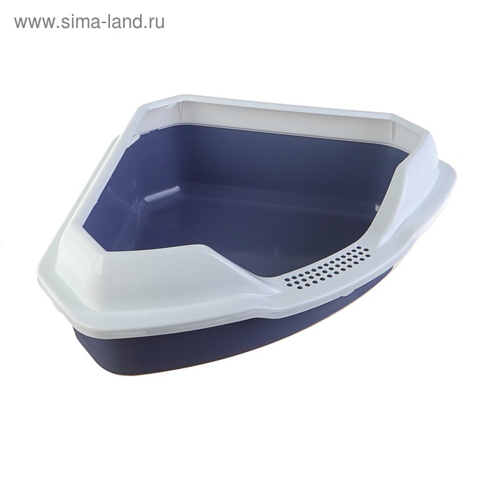 Туалет треугольный "Айша" с бортом 56 х 42 х 17 см, серый
Туалет треугольный "Айша" с бортом 56 х 42 х 17 см, серый