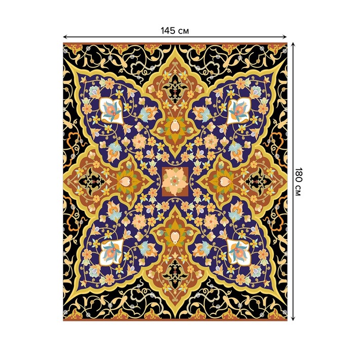 фото Скатерть с фотопринтом, размер 180 х 145 см joyarty