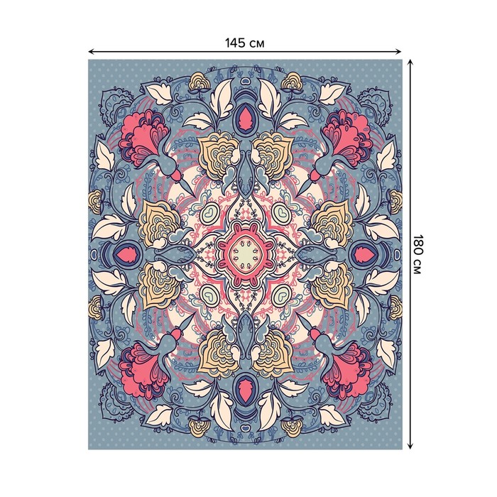 фото Скатерть с фотопринтом, размер 180 х 145 см joyarty