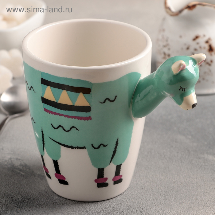 Кружка «Лама», 400 мл, цвет МИКС
Кружка «Лама», 400 мл, цвет МИКС