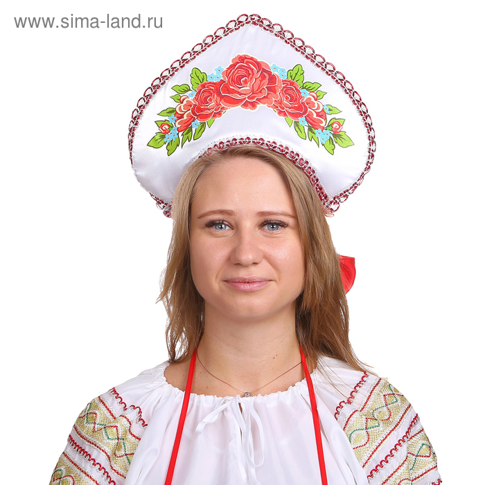 Кокошник «Розы с незабудками»
Кокошник «Розы с незабудками»