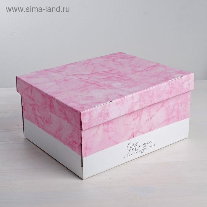 Складная коробка «Текстурная», 31 х 25,5 х 16 см
Складная коробка «Текстурная», 31 х 25,5 х 16 см