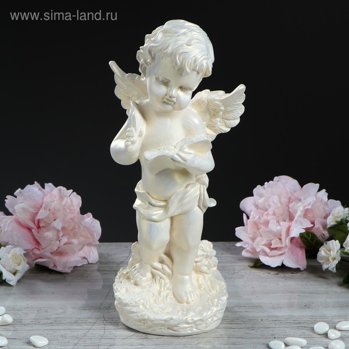 Статуэтка "Ангел Писарь", перламутровый цвет, 33 см
Статуэтка "Ангел Писарь", перламутровый цвет, 33 см