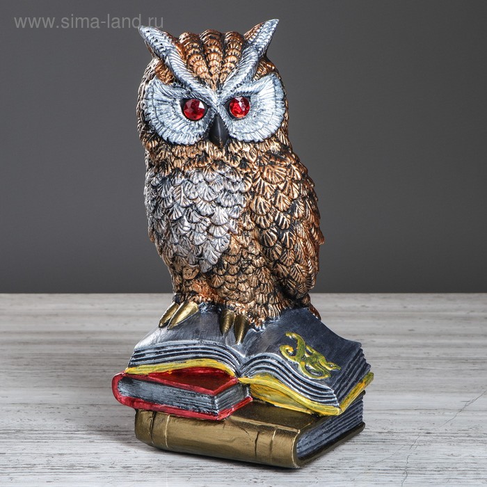 Статуэтка "Сова на книгах", гипс, 33 см, микс
Статуэтка "Сова на книгах", гипс, 33 см, микс