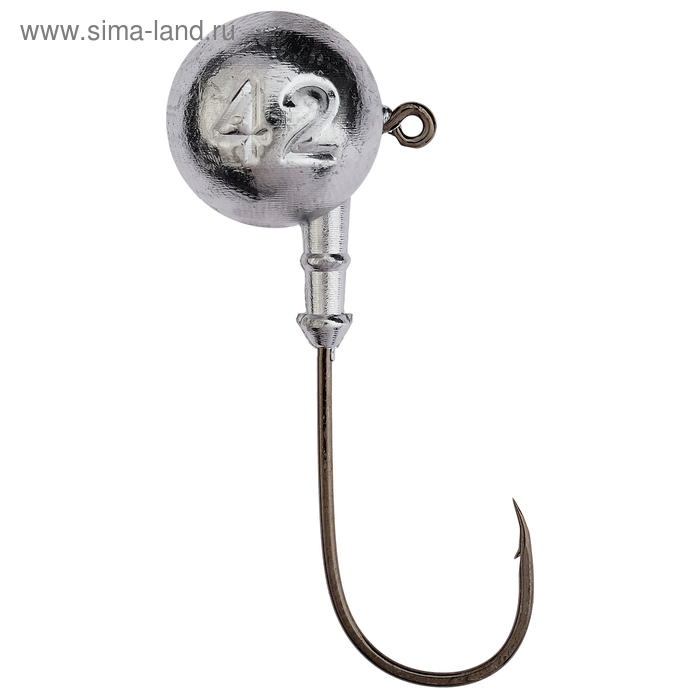 Джиг-головка «Шар», 42 г, крючок Корея 6/0
Джиг-головка «Шар», 42 г, крючок Корея 6/0