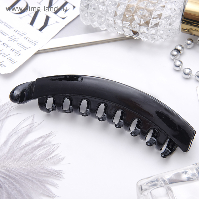 Банан для волос классика широкий 12 см
Банан для волос классика широкий 12 см