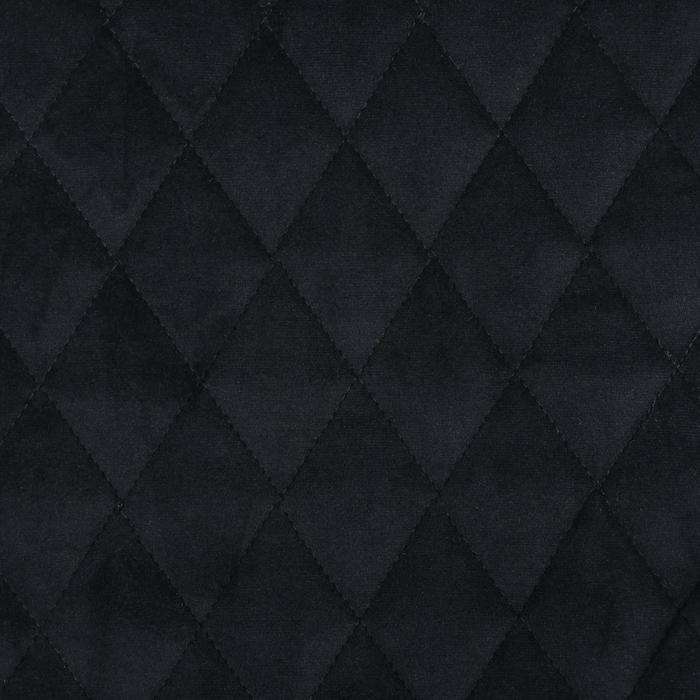 фото Накидка на переднее сиденье, велюр, размер 55 х 150 см, черный
