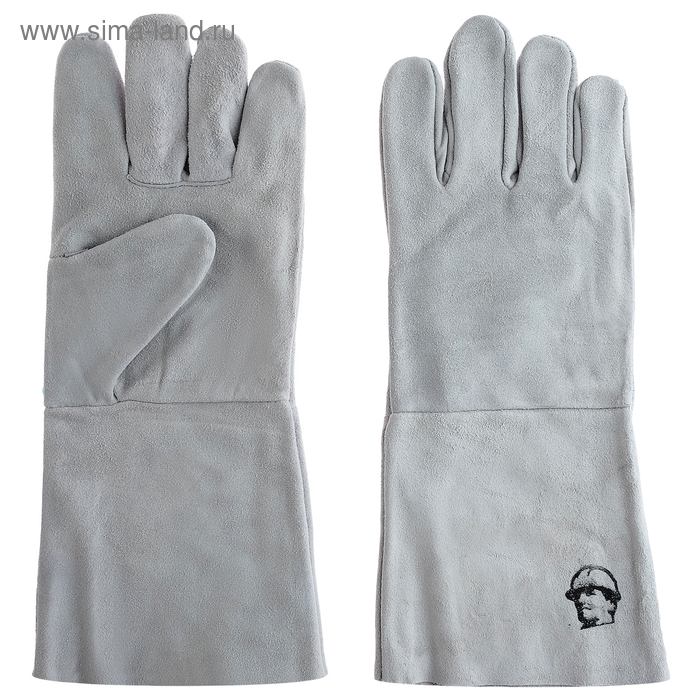 Перчатки краги без подкладки 35 см, цвет серый
Перчатки краги без подкладки 35 см, цвет серый