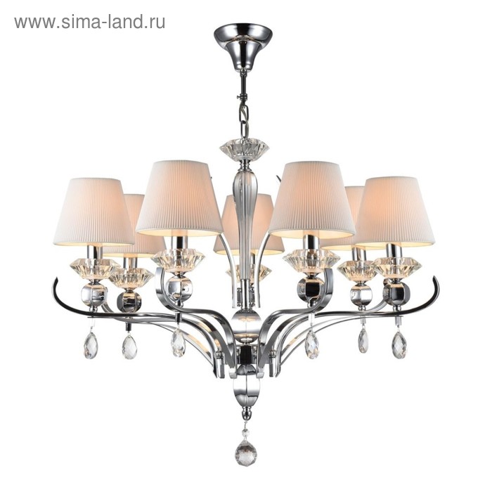 Люстра Smusso, 7x40Вт E14 никель
Люстра Smusso, 7x40Вт E14 никель